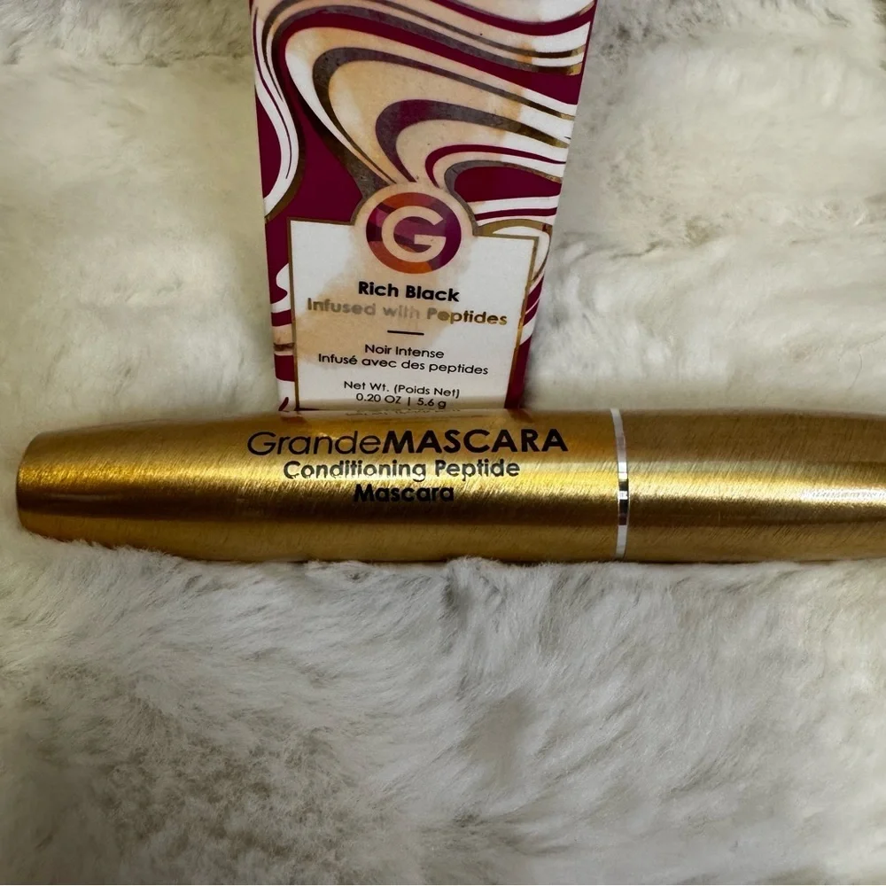 Grande Cosmetics Black Mascara Conditioning Peptide Infused Volumizing NIB